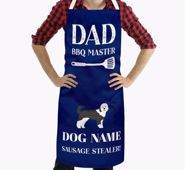 Master of the Barbecue: Personalised {breedFullName} Apron